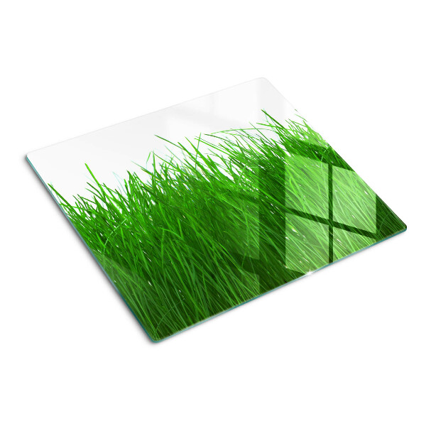 Glazen snijplanken Gras in de zon