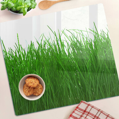 Glazen snijplanken Gras in de zon