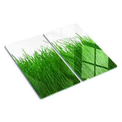 Glazen snijplanken Gras in de zon