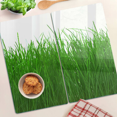 Glazen snijplanken Gras in de zon