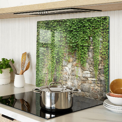 Snijplanken glas Groene muur met mos