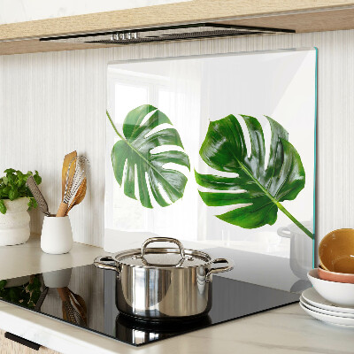 Snijplanken glas Monstera bladeren