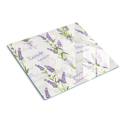 Snijplanken glas Lavendel en Provençaalse letters