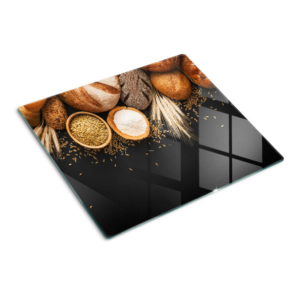 Snijplanken glas Brood en granen