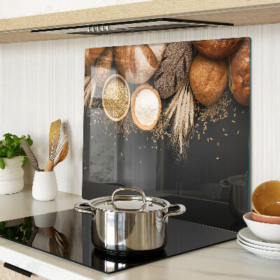 Snijplanken glas Brood en granen
