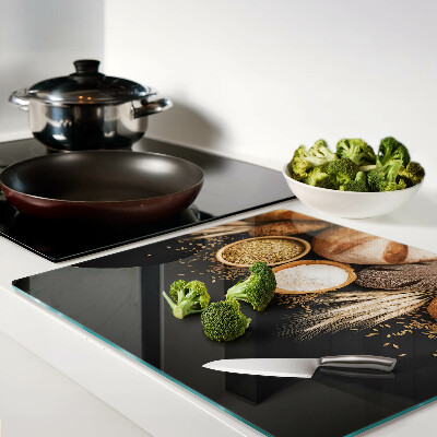 Snijplanken glas Brood en granen