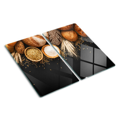 Snijplanken glas Brood en granen