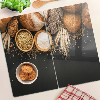 Snijplanken glas Brood en granen