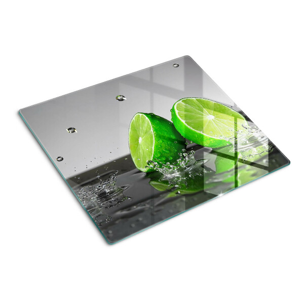 Snijplanken glas Citroenen in water