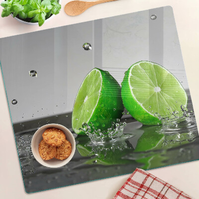 Snijplanken glas Citroenen in water