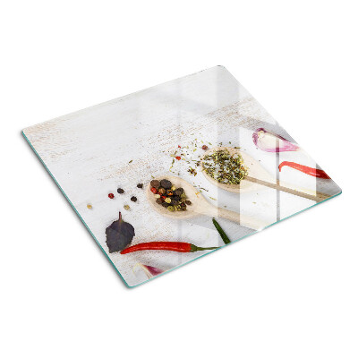 Snijplanken glas Specerijen en kruiden