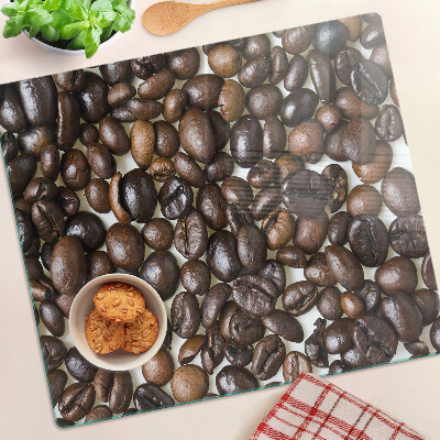 Snijplanken glas Koffiebonen