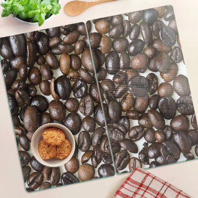 Snijplanken glas Koffiebonen