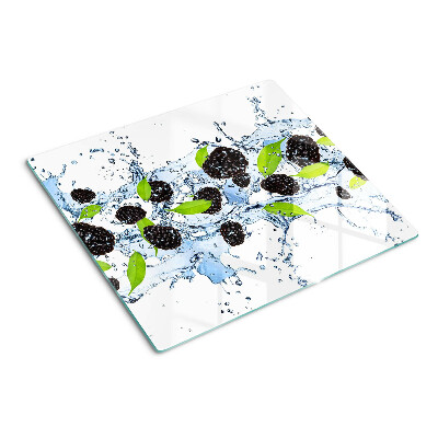 Glazen snijplanken Fruit in water