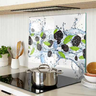 Glazen snijplanken Fruit in water