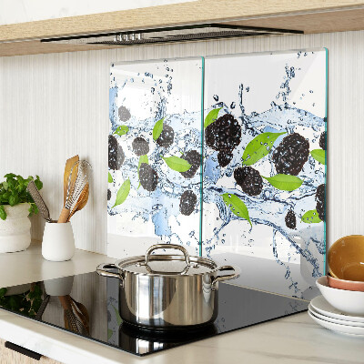 Glazen snijplanken Fruit in water