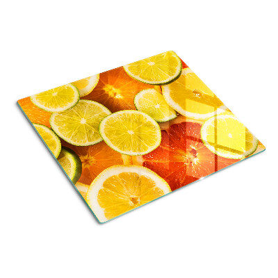 Snijplanken glas Citrus en citrusvruchten