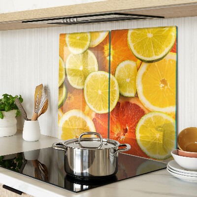 Snijplanken glas Citrus en citrusvruchten