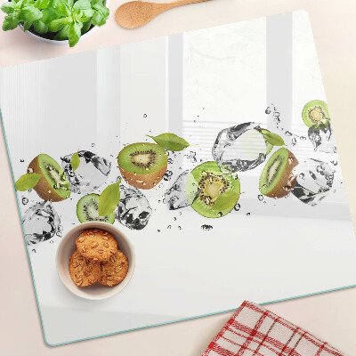 Snijplanken glas Fruit in ijs