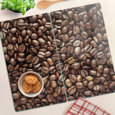Snijplanken glas Koffiebonen
