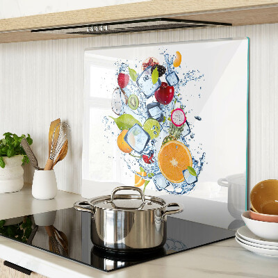 Snijplanken glas Fruit en ijs