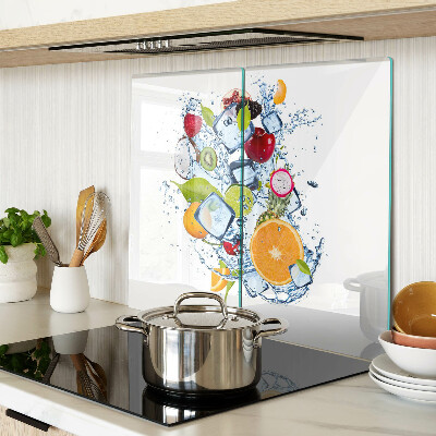 Snijplanken glas Fruit en ijs