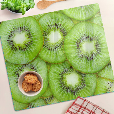 Glazen snijplanken Kiwi plakjes