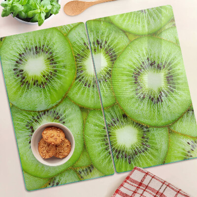 Glazen snijplanken Kiwi plakjes