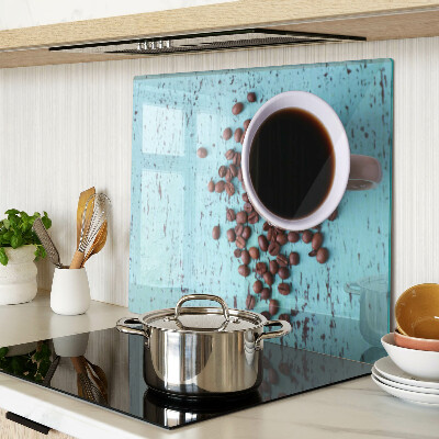 Snijplanken glas Koffie en koffiebonen