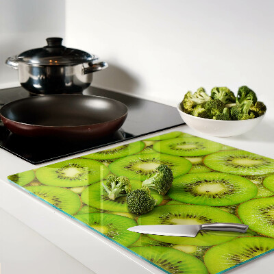 Snijplanken glas Kiwi plakjes