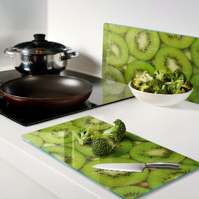 Snijplanken glas Kiwi plakjes