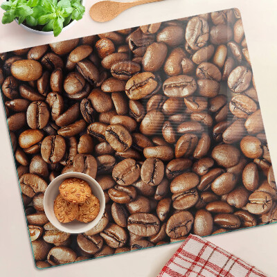Snijplanken glas Koffiebonen