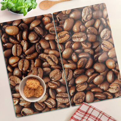 Snijplanken glas Koffiebonen