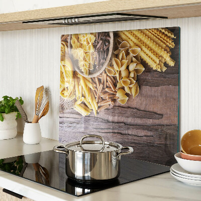 Glazen snijplanken Pasta en houten accenten