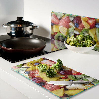 Glazen snijplanken Fruitsalade