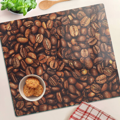 Snijplanken glas Koffiebonen