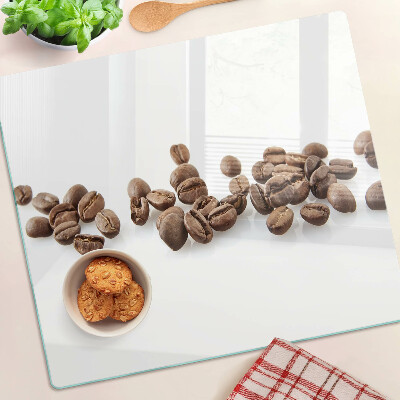 Snijplanken glas Koffiebonen