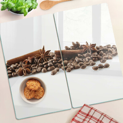 Glazen snijplanken Koffie en kruiden