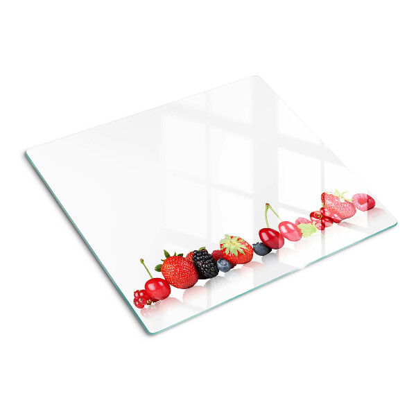 Snijplanken glas Bosvruchten