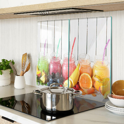Glazen snijplanken Fruitcocktails met toevoegingen