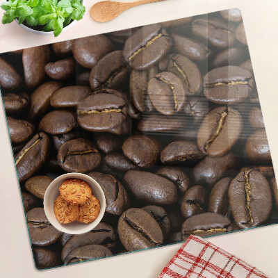 Snijplanken glas Koffiebonen