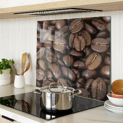 Snijplanken glas Koffiebonen