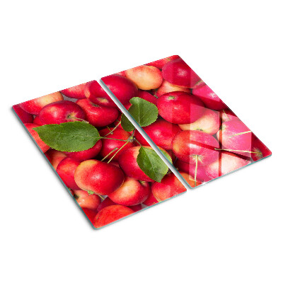 Glazen snijplanken Appels in verschillende tinten