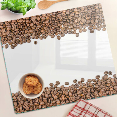 Snijplanken glas Koffiebonen