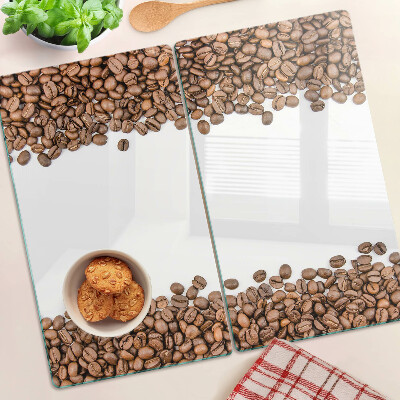 Snijplanken glas Koffiebonen