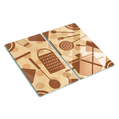 Glazen snijplanken Retro keukenaccessoires