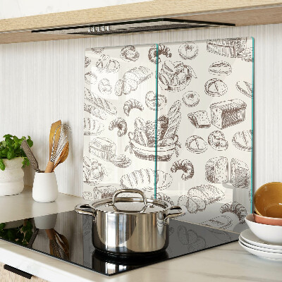 Snijplanken glas Gebak en zoete snacks