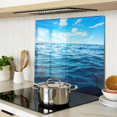 Snijplanken glas Zee en lucht