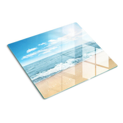 Glazen snijplanken Strand en zee
