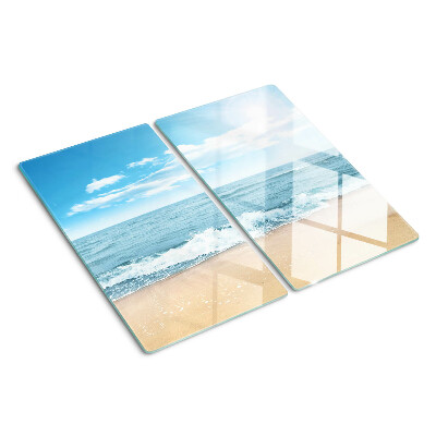 Glazen snijplanken Strand en zee